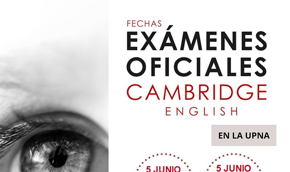 Información sobre la matriculación y exámenes oficiales de Cambridge